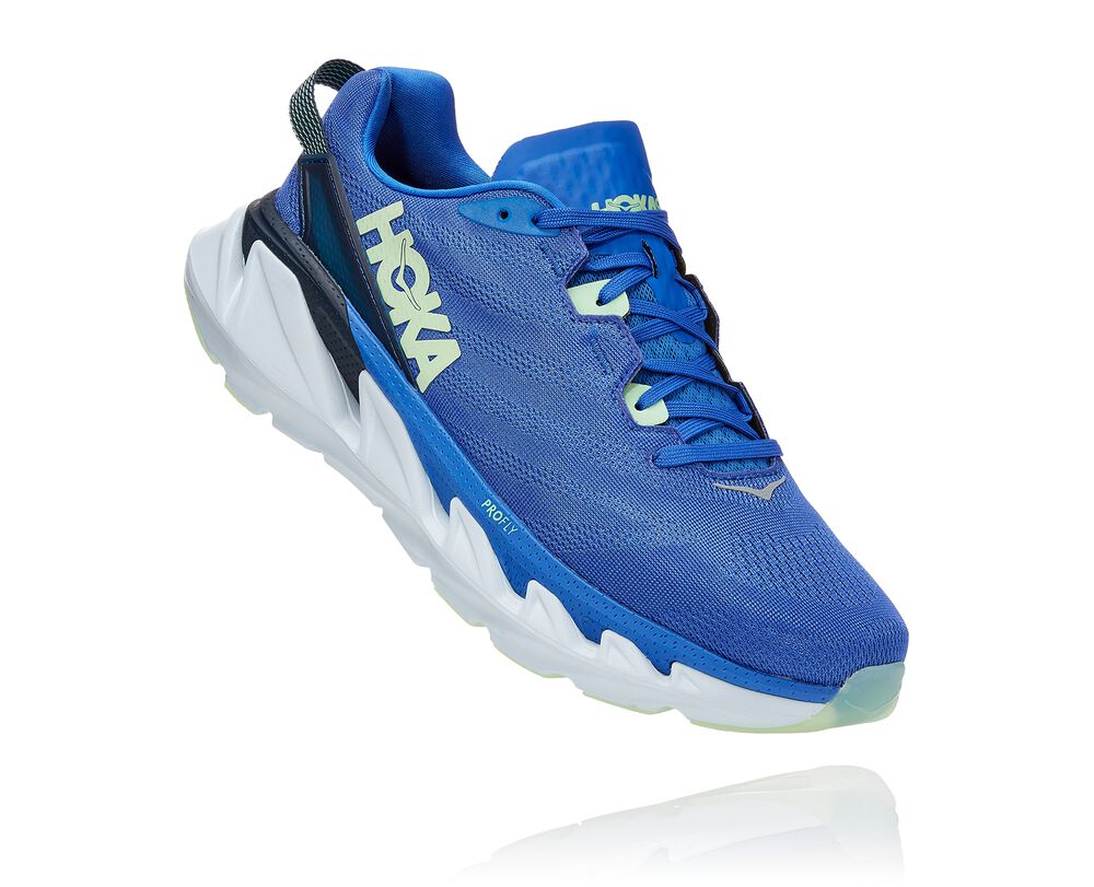 Hoka One One Elevon 2 Promenadskor Herr Blå/Gröna Grå - SE-7169672